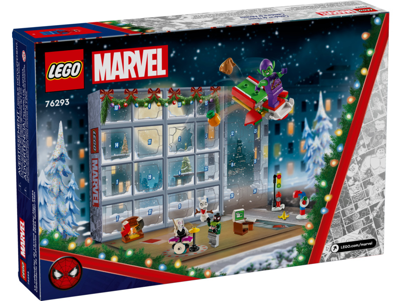 LEGO Marvel - Adventní kalendář Spider-Man 2024 | pkmodelar.cz