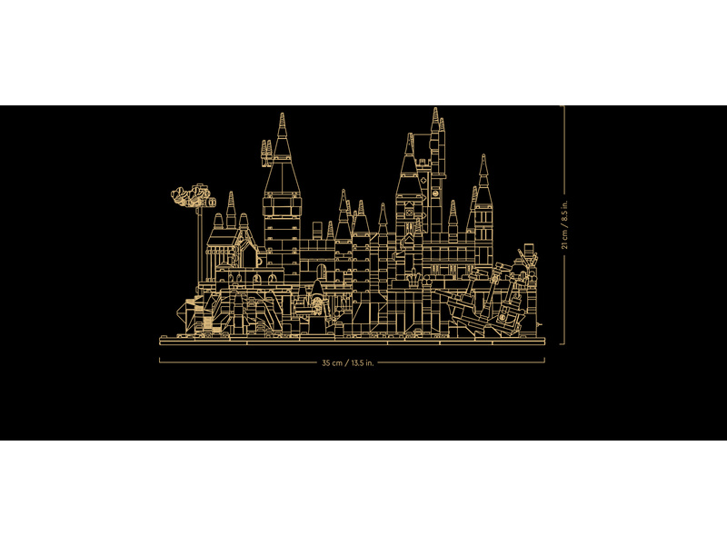 LEGO Harry Potter - Bradavický hrad a okolí | pkmodelar.cz