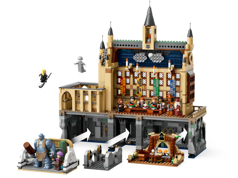 LEGO Harry Potter - Bradavický hrad: Velká síň | pkmodelar.cz