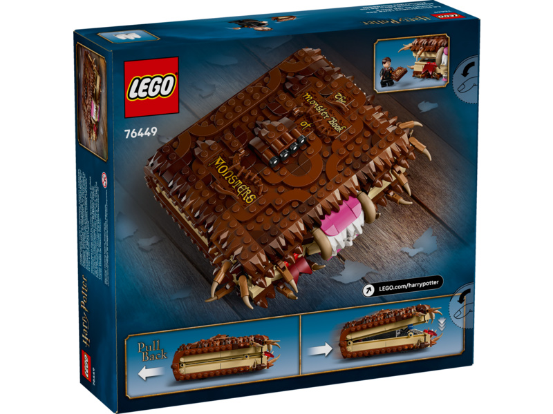 LEGO Harry Potter - Hryzající kniha Obludné obludárium | pkmodelar.cz