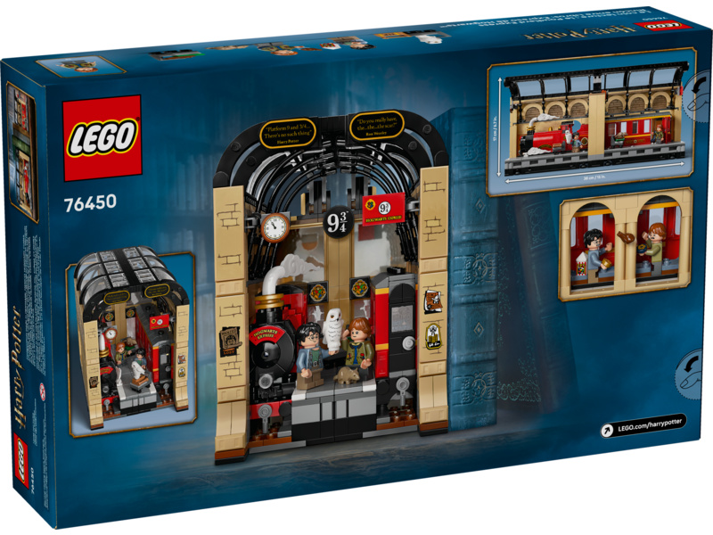 LEGO Harry Potter - Knižní zarážka: Spěšný vlak do Bradavic | pkmodelar.cz