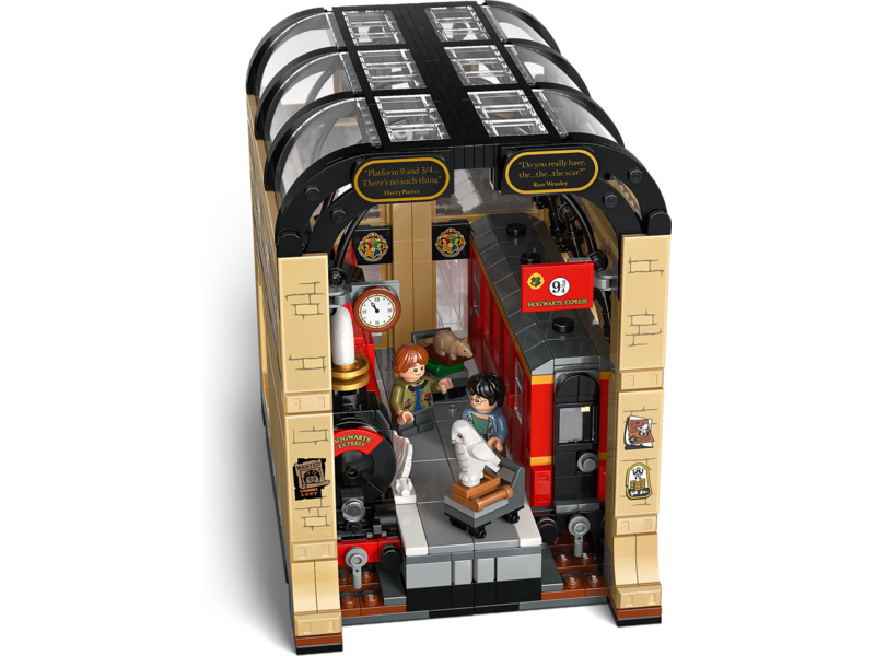 LEGO Harry Potter - Knižní zarážka: Spěšný vlak do Bradavic | pkmodelar.cz