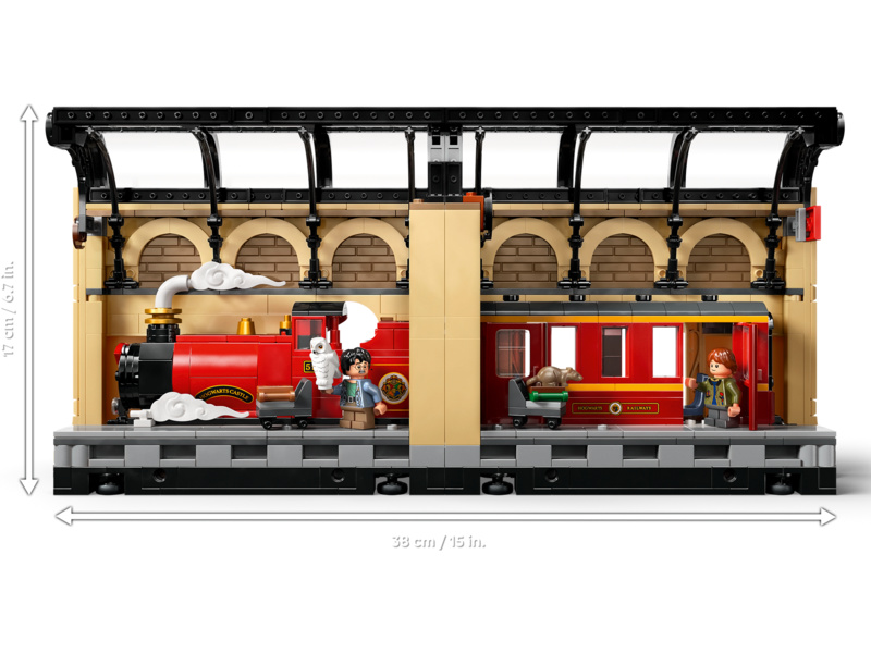 LEGO Harry Potter - Knižní zarážka: Spěšný vlak do Bradavic | pkmodelar.cz