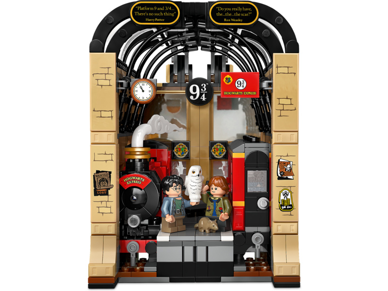 LEGO Harry Potter - Knižní zarážka: Spěšný vlak do Bradavic | pkmodelar.cz