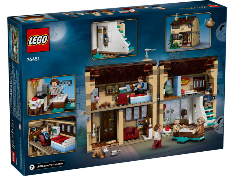 LEGO Harry Potter - Zobí ulice: Návštěva tety Marge | pkmodelar.cz