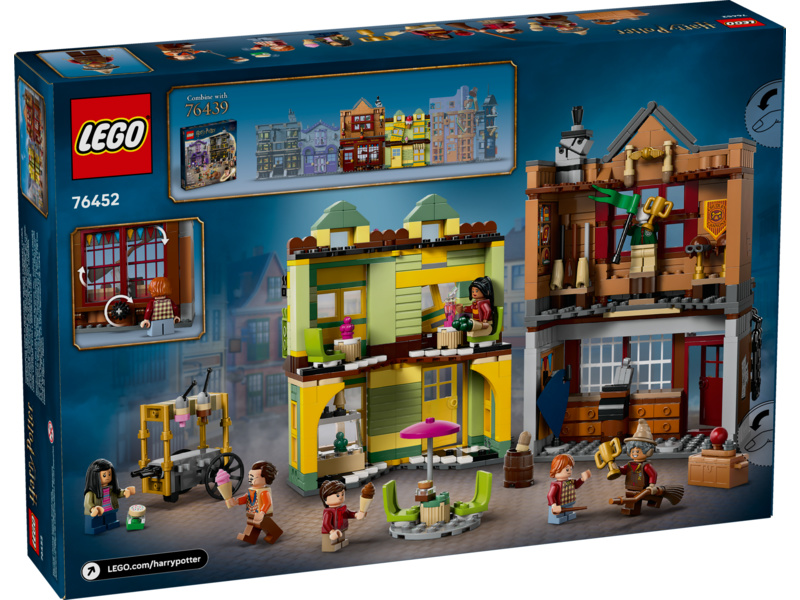 LEGO Harry Potter - Prvotřídní potřeby pro famfrpál a zmrzlinářství | pkmodelar.cz