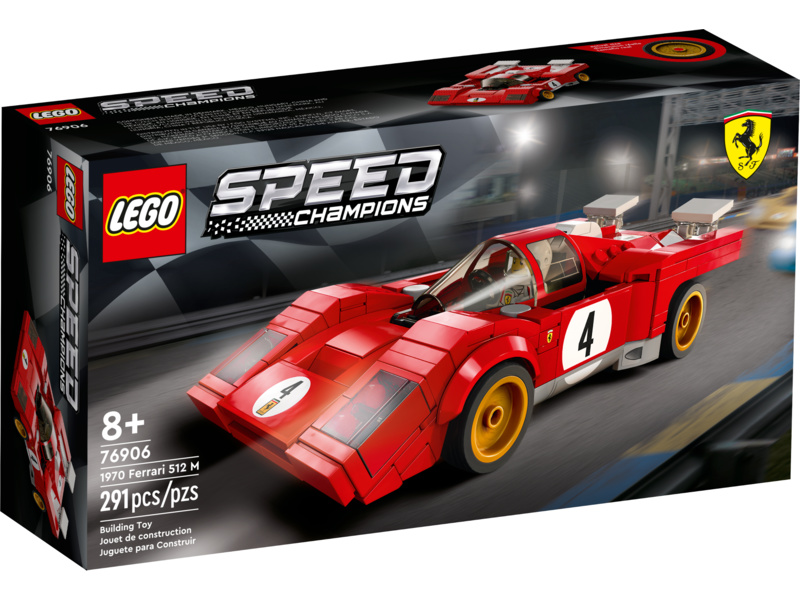 LEGO Speed Champions - 1970 Ferrari 512 M | pkmodelar.cz