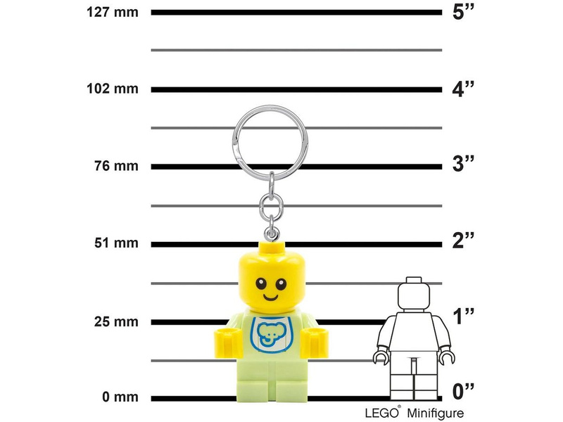 LEGO svítící klíčenka - Baby | pkmodelar.cz