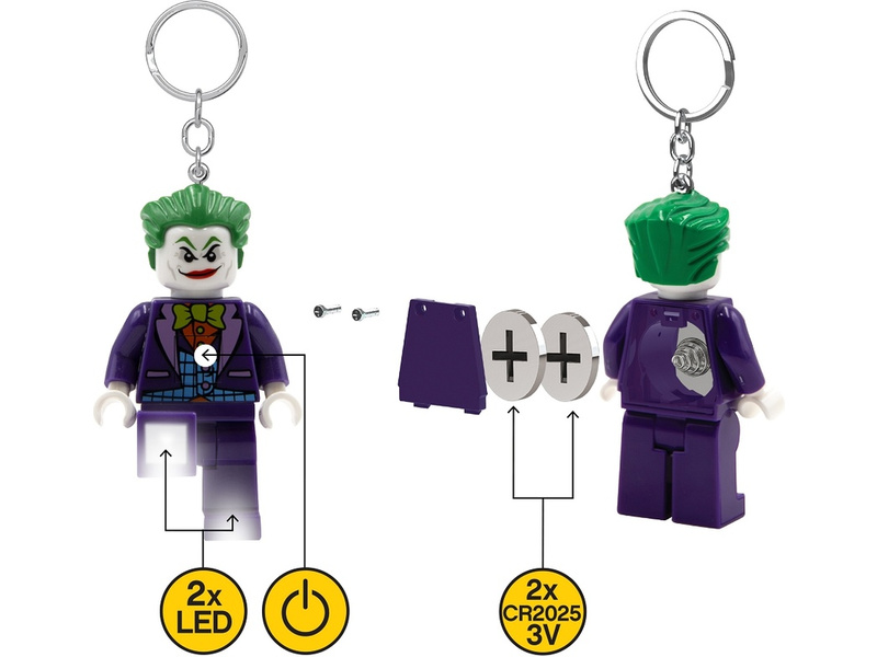 LEGO svítící klíčenka - Joker | pkmodelar.cz