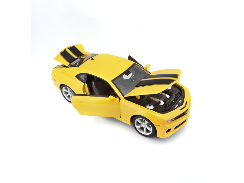 Maisto Chevrolet Camaro RS 2010 1:18 žlutá | pkmodelar.cz