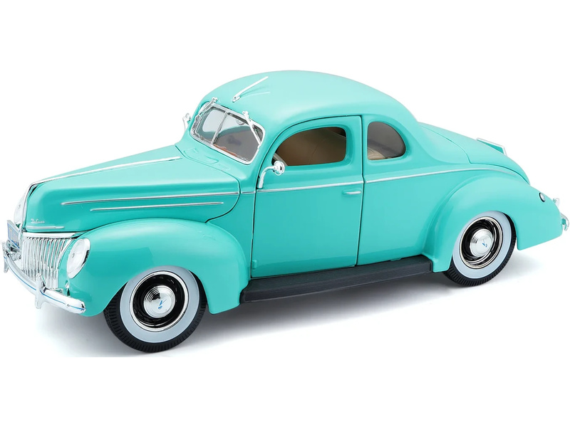 Maisto - 1939 Ford Deluxe Coupe, zelený, 1:18 | pkmodelar.cz