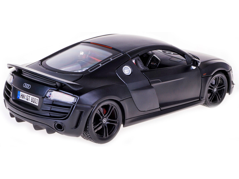 Maisto Audi R8 GT 1:18 matně černá | pkmodelar.cz