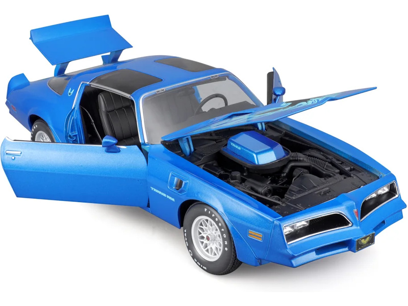 Maisto Pontiac Firebird Trans AM 1978 1:18 modrá metalíza | pkmodelar.cz