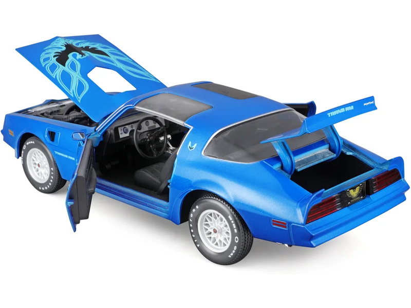 Maisto Pontiac Firebird Trans AM 1978 1:18 modrá metalíza | pkmodelar.cz