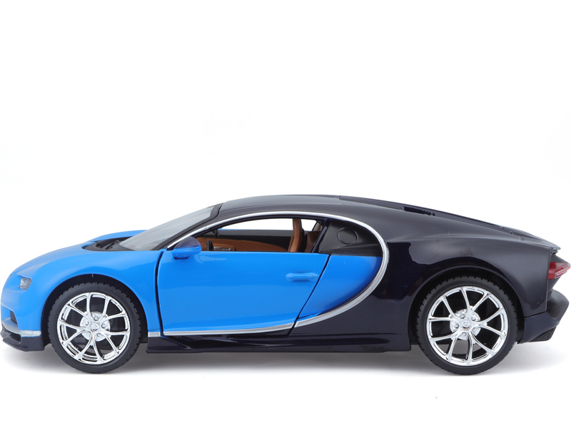 Maisto Bugatti Chiron 1:24 modrá | pkmodelar.cz