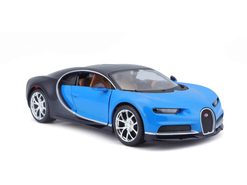 Maisto Bugatti Chiron 1:24 modrá | pkmodelar.cz