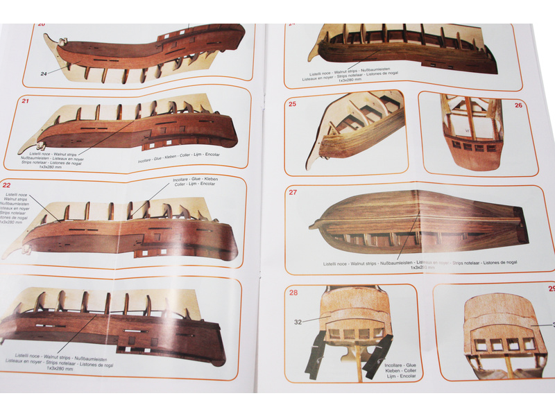 Mantua Model HMS Bounty Le Piccole 1:100 kit | pkmodelar.cz