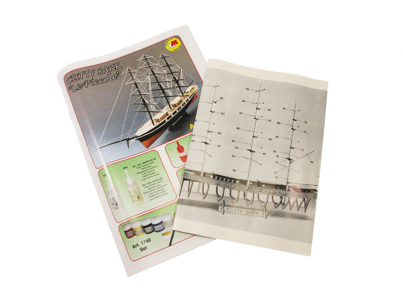 Mantua Model Cutty Sark Le Piccole 1:100 kit | pkmodelar.cz