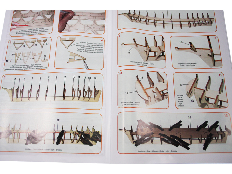 Mantua Model Cutty Sark Le Piccole 1:100 kit | pkmodelar.cz