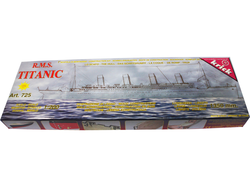 Mantua Model Titanic 1:200 kit | pkmodelar.cz