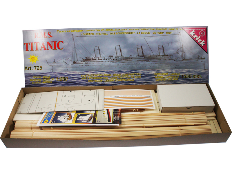 Mantua Model Titanic 1:200 kit | pkmodelar.cz