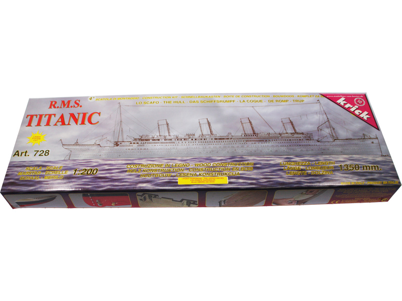 Mantua Model Titanic 1:200 kit | pkmodelar.cz