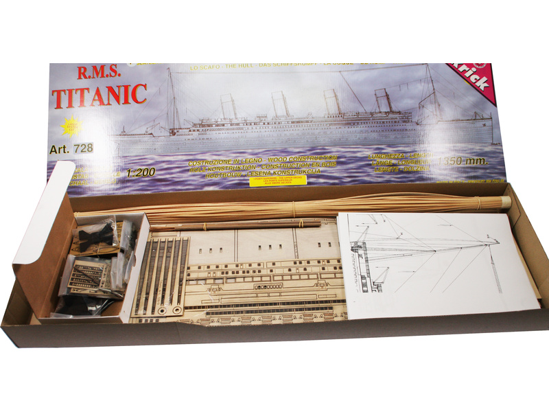 Mantua Model Titanic 1:200 kit | pkmodelar.cz