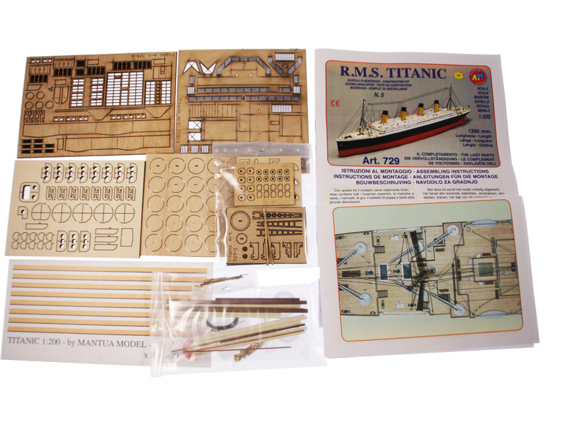 Mantua Model Titanic 1:200 kit | pkmodelar.cz