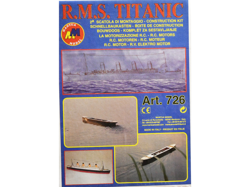 Mantua Model Titanic 1:200 sada č.2 kit | pkmodelar.cz