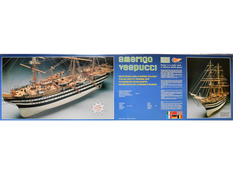 Mantua Model Amerigo Vespucci 1:84 kit | pkmodelar.cz
