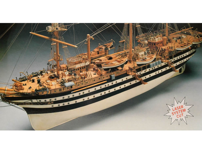 Mantua Model Amerigo Vespucci 1:84 kit | pkmodelar.cz