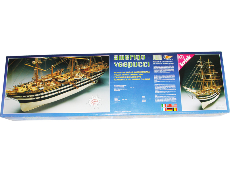 Mantua Model Amerigo Vespucci 1:84 kit | pkmodelar.cz