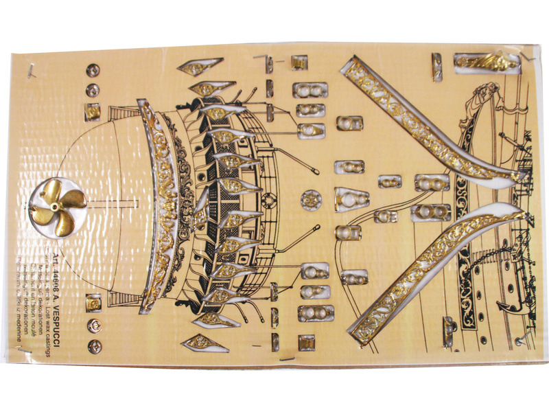Mantua Model Amerigo Vespucci 1:84 kit | pkmodelar.cz