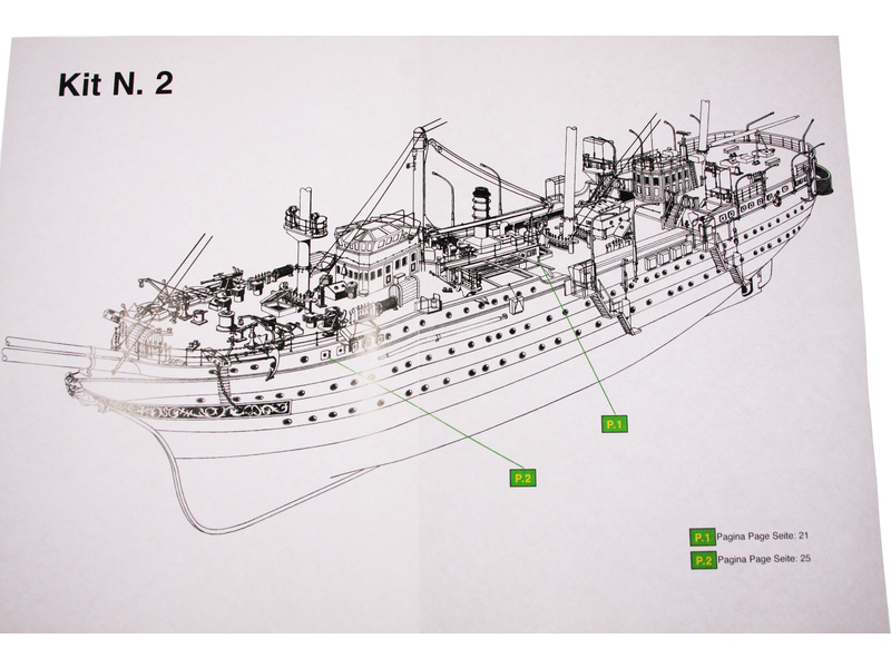 Mantua Model Amerigo Vespucci 1:84 kit | pkmodelar.cz