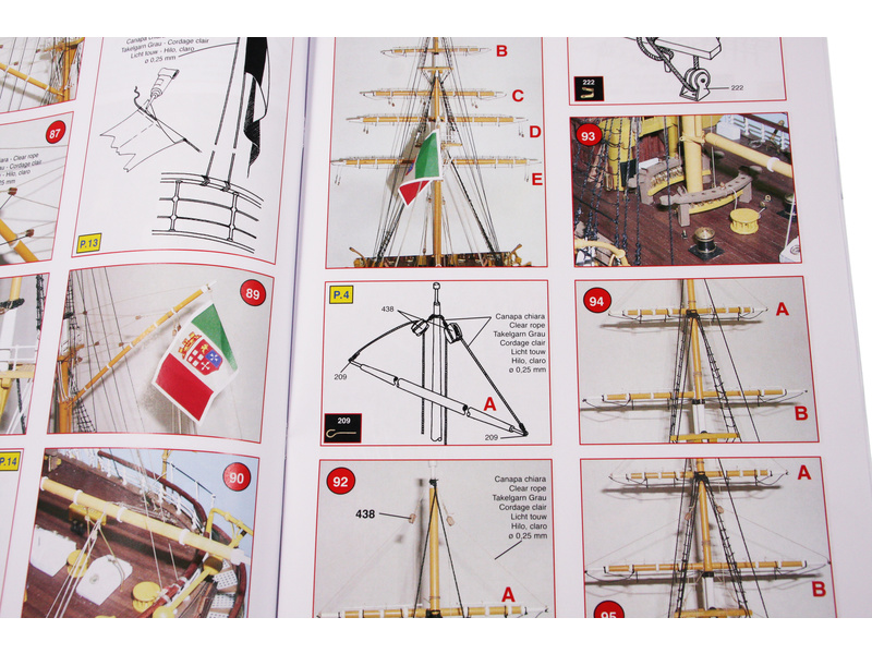 Mantua Model Amerigo Vespucci 1:84 kit | pkmodelar.cz
