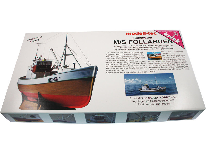 Modell-Tec MS Follabuen 1:25 kit | pkmodelar.cz