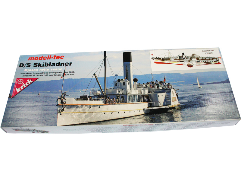 Modell-Tec D/S Skibladner 1:60 kit | pkmodelar.cz