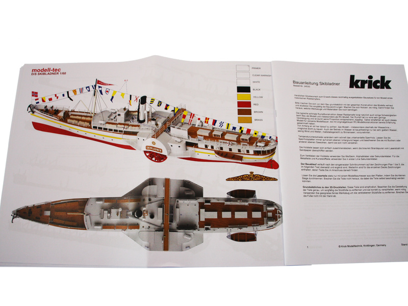 Modell-Tec D/S Skibladner 1:60 kit | pkmodelar.cz