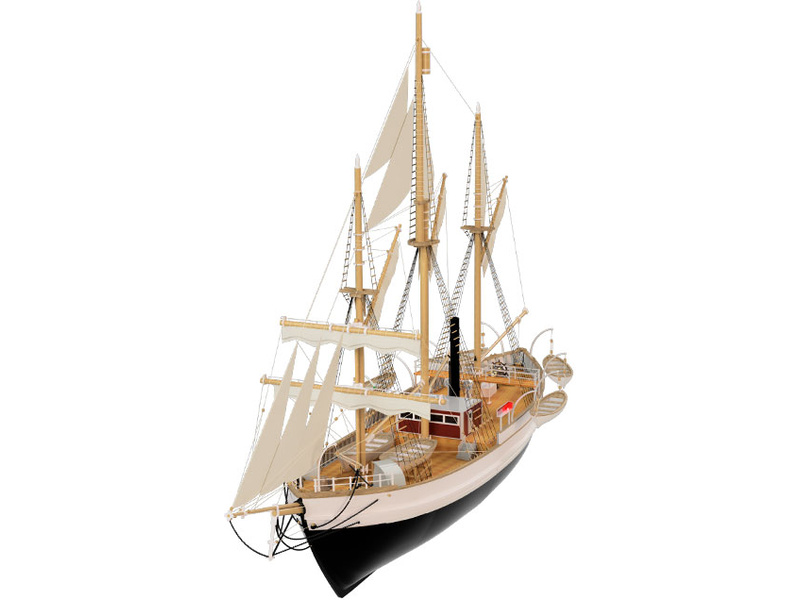 Modell-Tec Fram I. výzkumná polární loď 1:50 kit | pkmodelar.cz