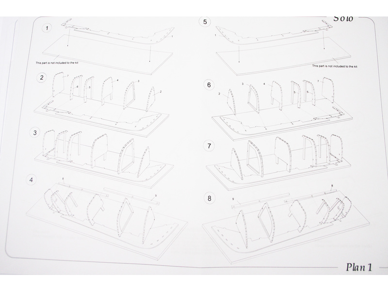 Nordic Claas Boats Solö Ruff Daycruiser 1:10 kit | pkmodelar.cz