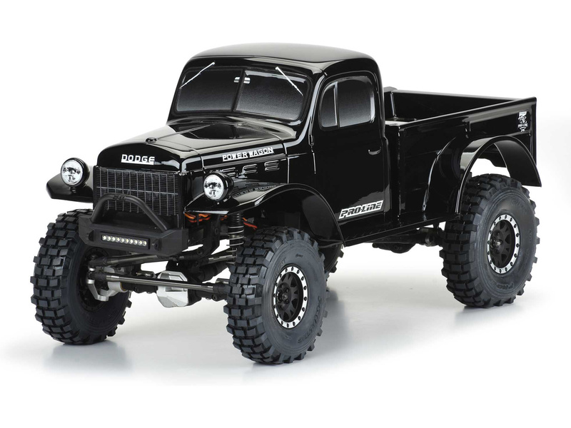 Pro-Line karosérie 1:10 Dodge Power Wagon 1946 černá (Crawler 313mm) | pkmodelar.cz