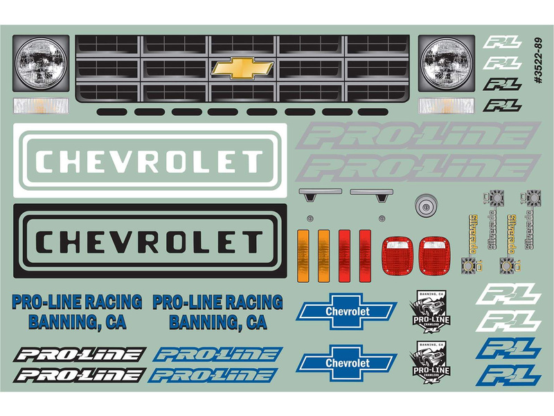 Pro-Line karosérie 1:10 Chevrolet K-10 1978 (Crawler 313mm) | pkmodelar.cz