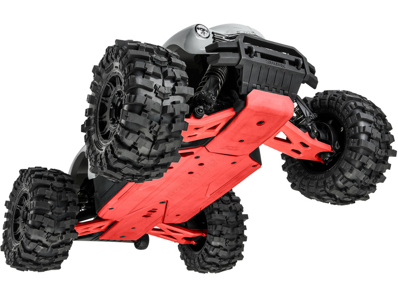 Pro-Line ramena přední Bash Armor červené: Arrma 3S | pkmodelar.cz