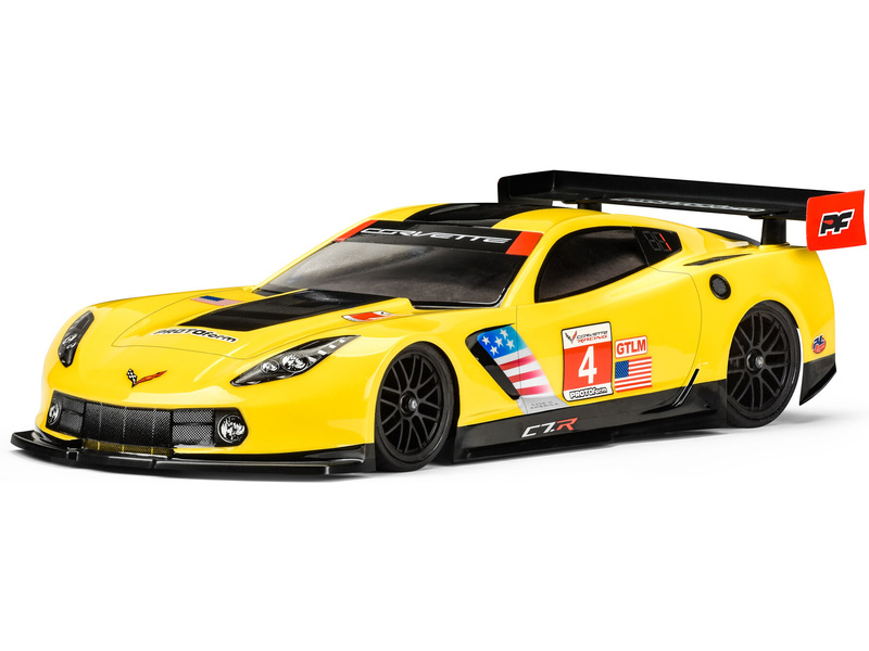 PROTOform karosérie 1:10 Chevrolet Corvette C7.R (šasi 190mm) | pkmodelar.cz