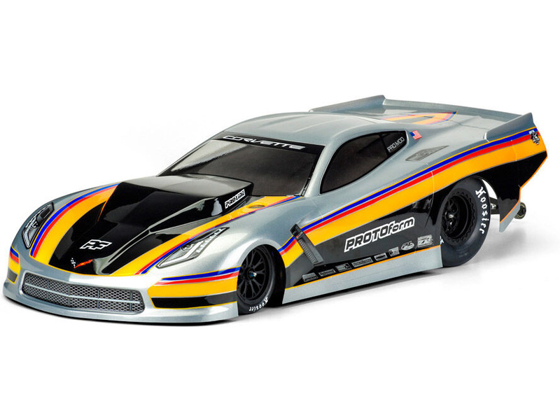 PROTOform karosérie 1:10 Chevrolet Corvette C7 Pro-Mod (Drag Car) | pkmodelar.cz