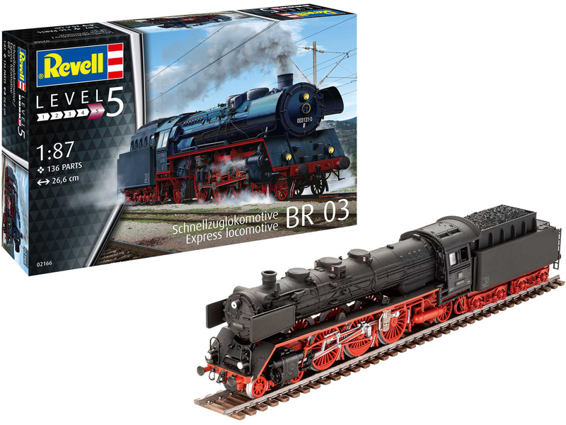 Revell lokomotiva DRG Class 03 s tendrem (1:87) | pkmodelar.cz