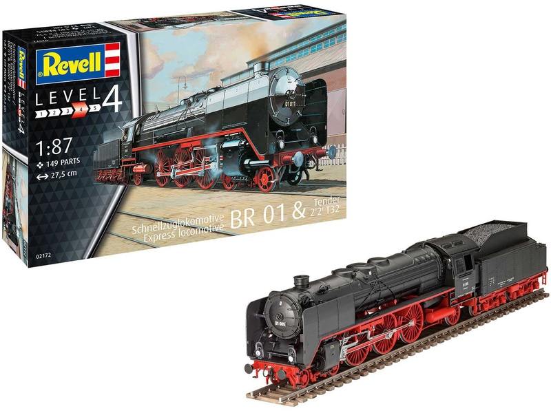 Revell 02172 Lokomotiva BR01 | pkmodelar.cz