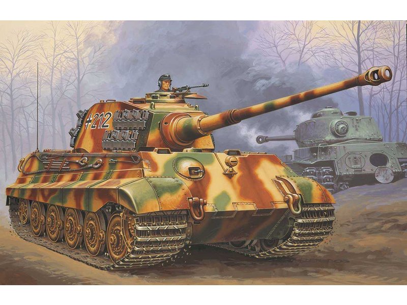 Plastikový model tanku Revell 03129 Tiger II Ausf. B (1:72) | pkmodelar.cz