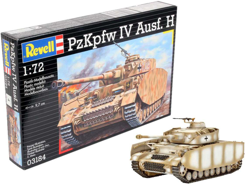 Plastikový model tanku Revell 03184 Tank IV Ausf.H (1:72) | pkmodelar.cz