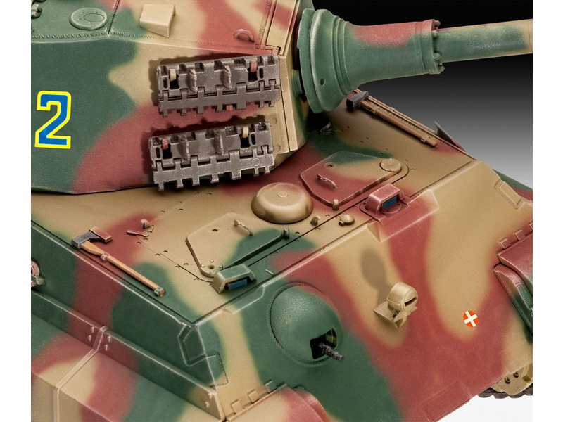 Plastikový model tanku Revell 03249 tank Tiger II Ausf. B (Henschel Turret) (1:35) | pkmodelar.cz